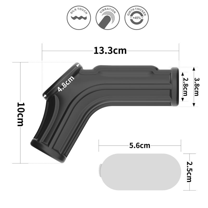 Anneau vibrant pour pénis et anus Ridge Knights