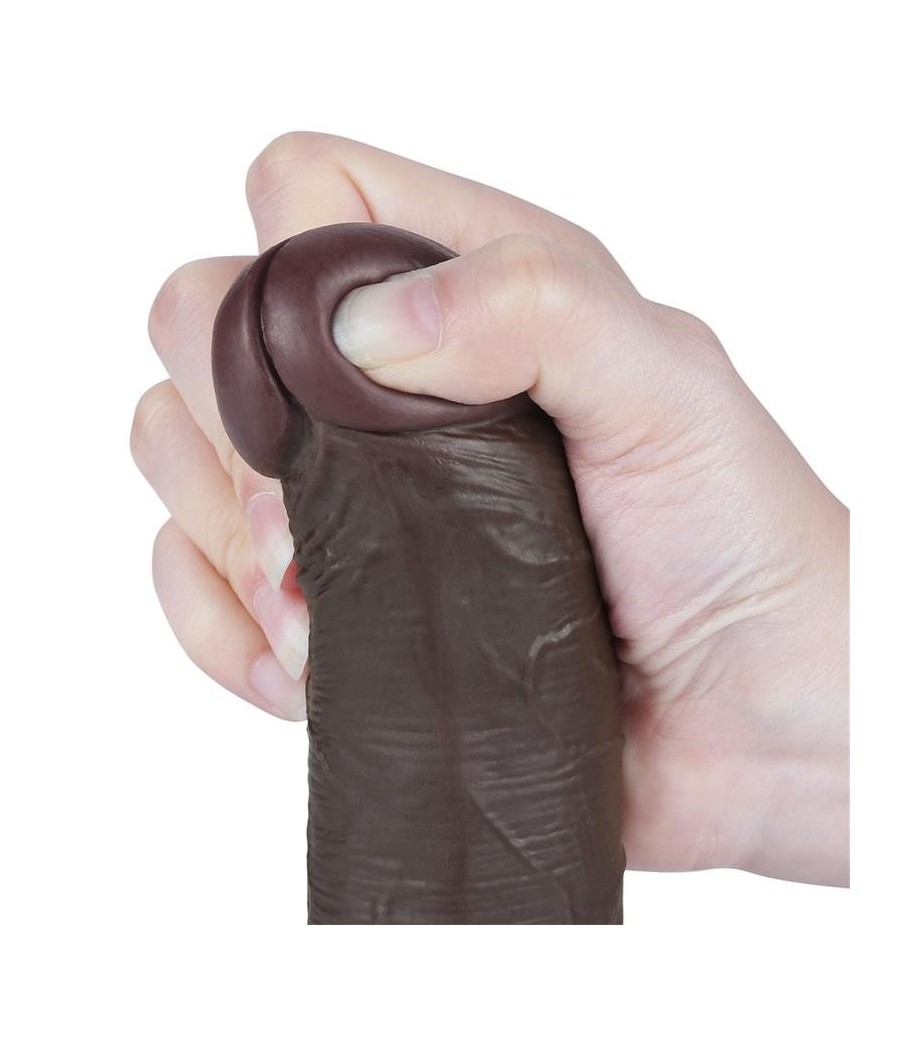 Gode Double Couche peau glissante 8