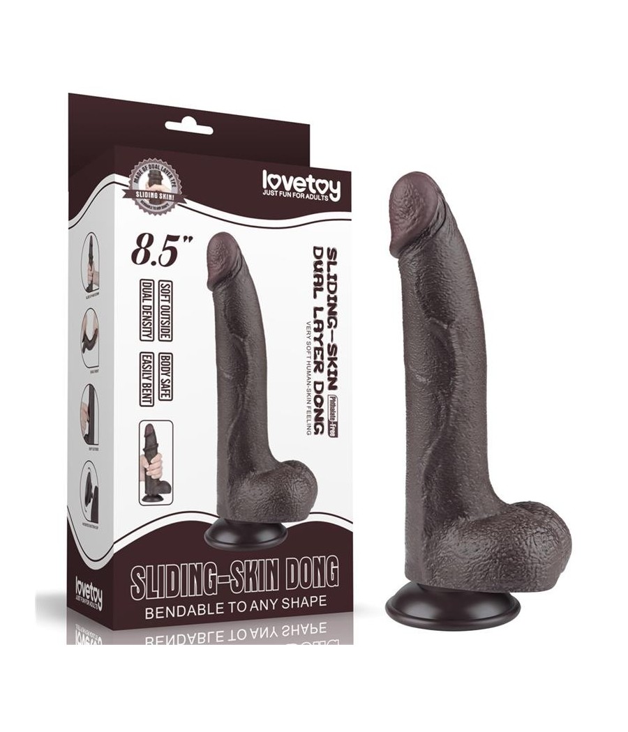 Gode Double Couche peau glissante 8.5