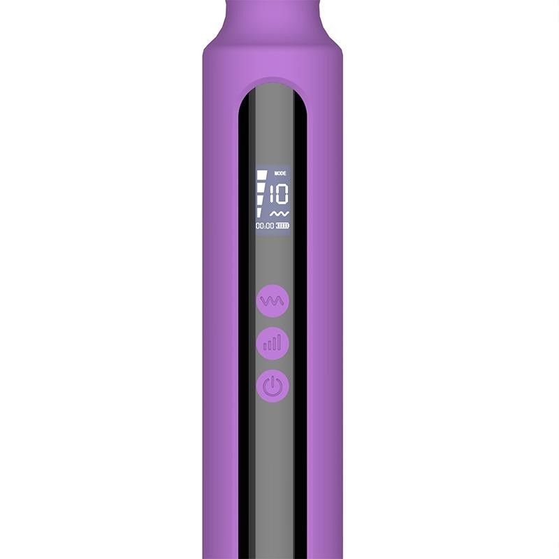 Aura Vibromasseur avec écran Digital, Grande taille et puissance 29,5 cm