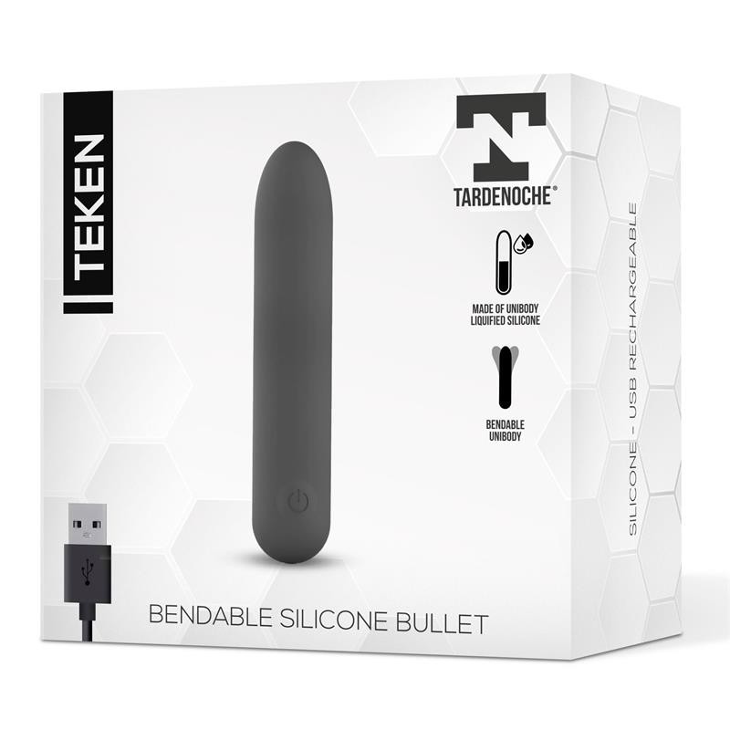 Teken balle vibrante Flexible silicone liquide Unibody USB magnetique