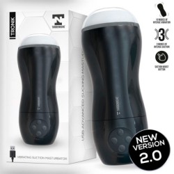 Tronik 2.0 Masturbateur avec succion et vibration USB