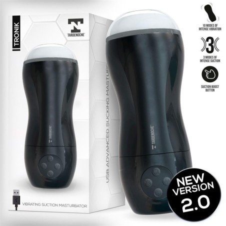 Tronik 2.0 Masturbateur avec succion et vibration USB