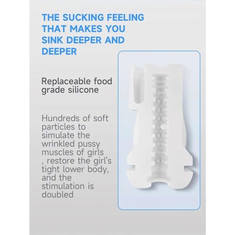 Tronik 2.0 Masturbateur avec succion et vibration USB