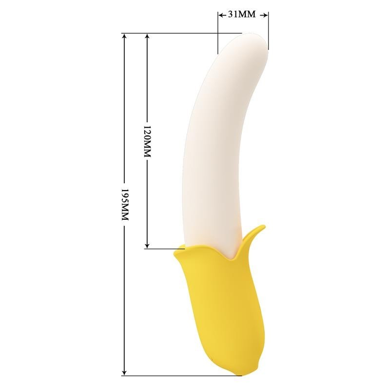 vibromasseur banane Geek avec port USB