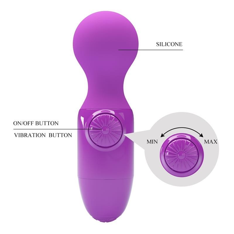Mini Vibromasseur Petit mauve Mignon