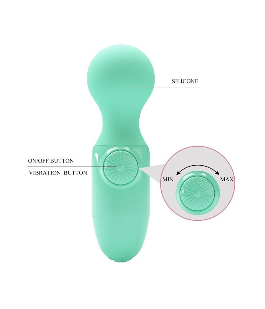Mini Vibromasseur Little Cute Vert