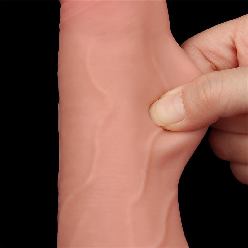 Gode Double Couche peau glissante 8.5