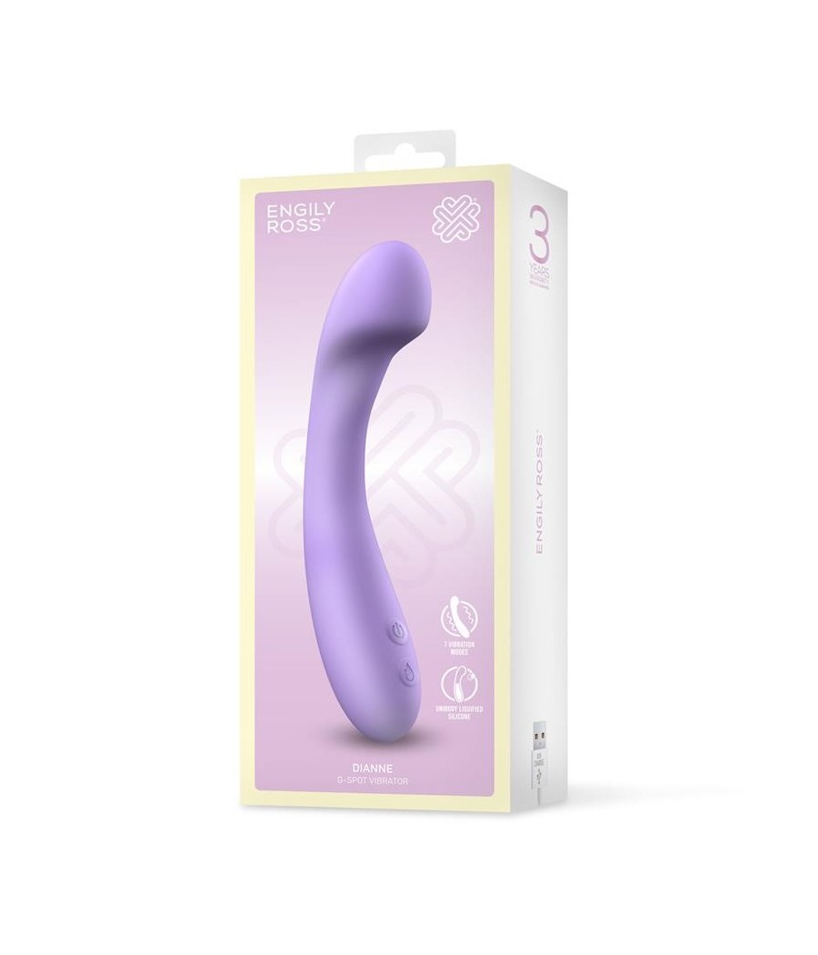 Dianne Vibromasseur Rabbit silicone Liquide Unibody point G Flexible USB