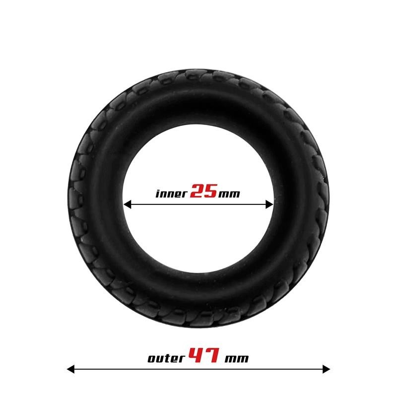 Anneau à pénis Turbine silicone Liquide 25 mm