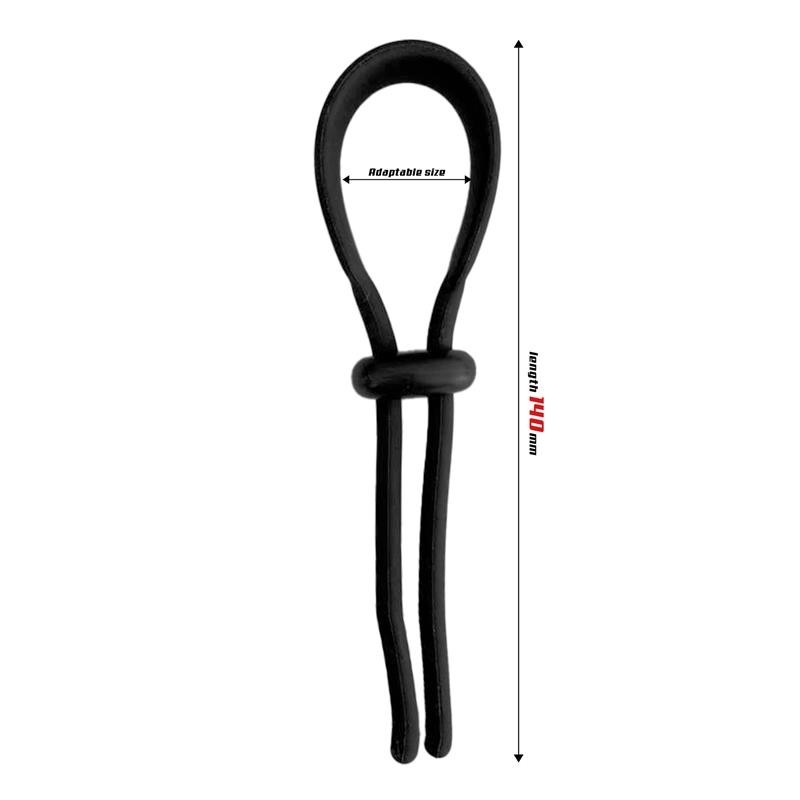 Anneau pour pénis Wider Arrest reglable silicone solide