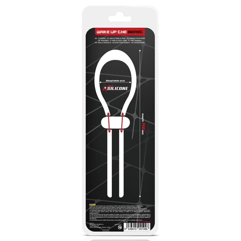 Anneau pour pénis Wider Arrest reglable silicone solide