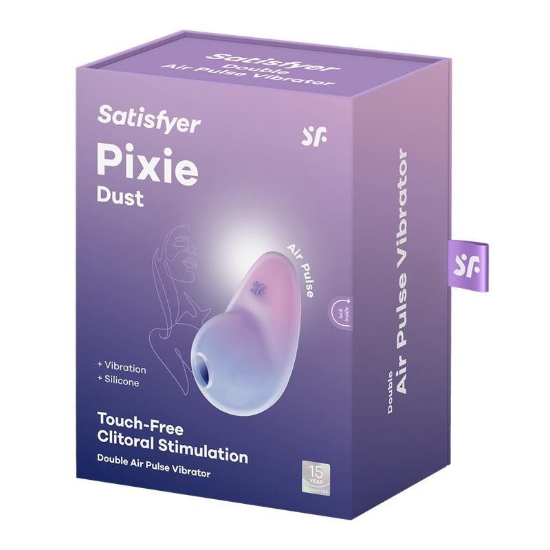 Pixie Dust Aspirateur de clitoris vibrant violette/rose