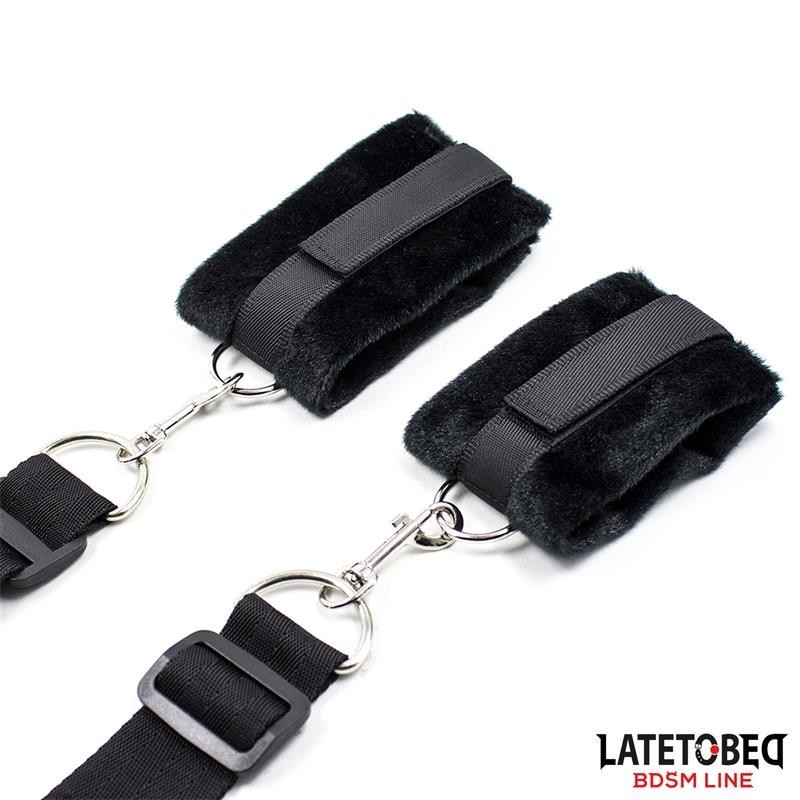 Restrictions de lit menottes réglables et amovibles