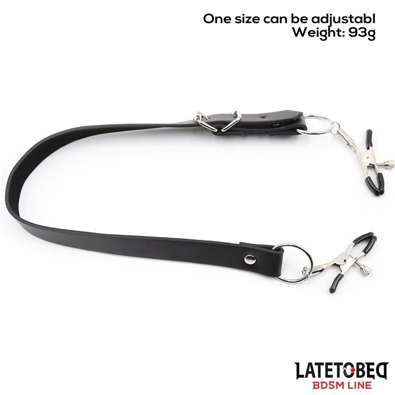 laisses de Bondage pour jambes avec pinces pour Clitoris