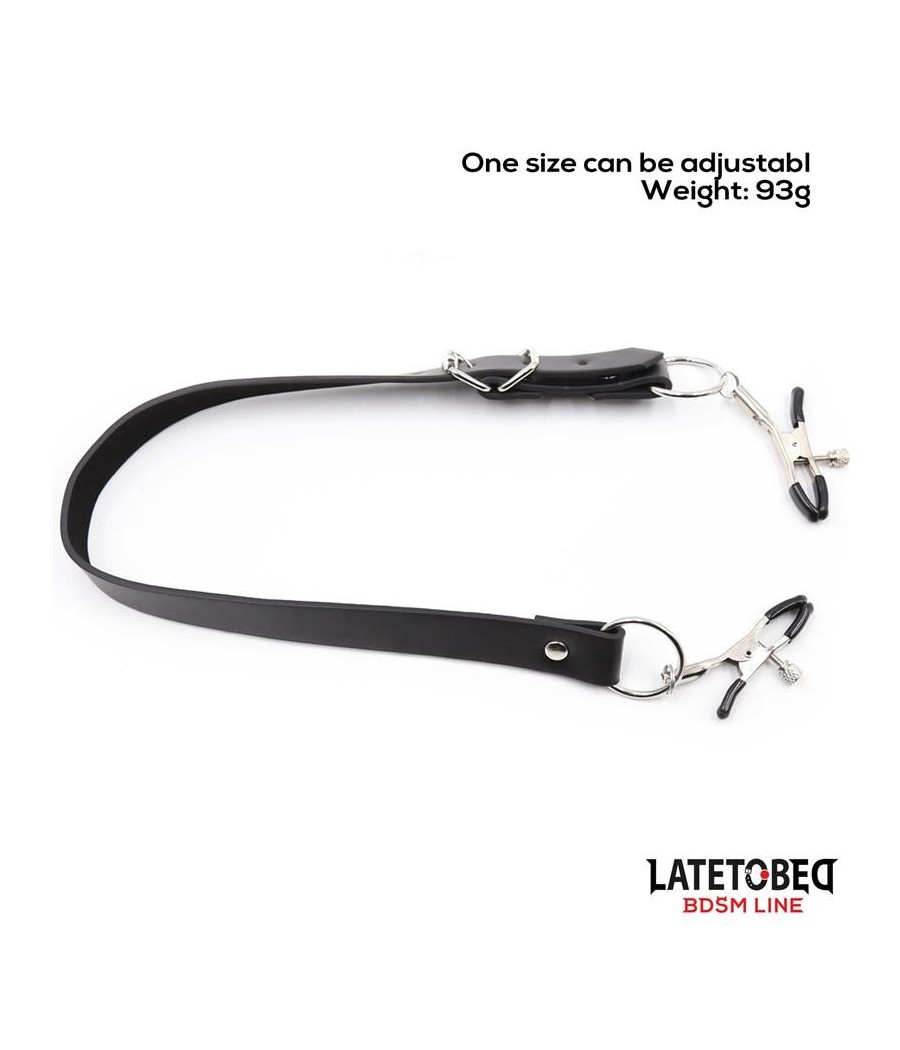 laisses de Bondage pour jambes avec pinces pour Clitoris