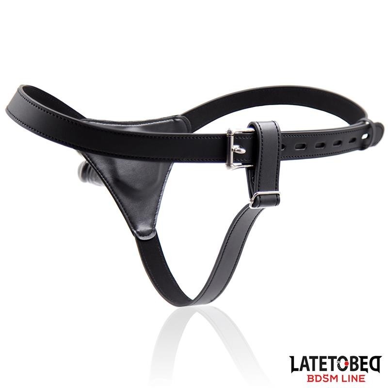 harnais reglable avec Gode Semi réaliste