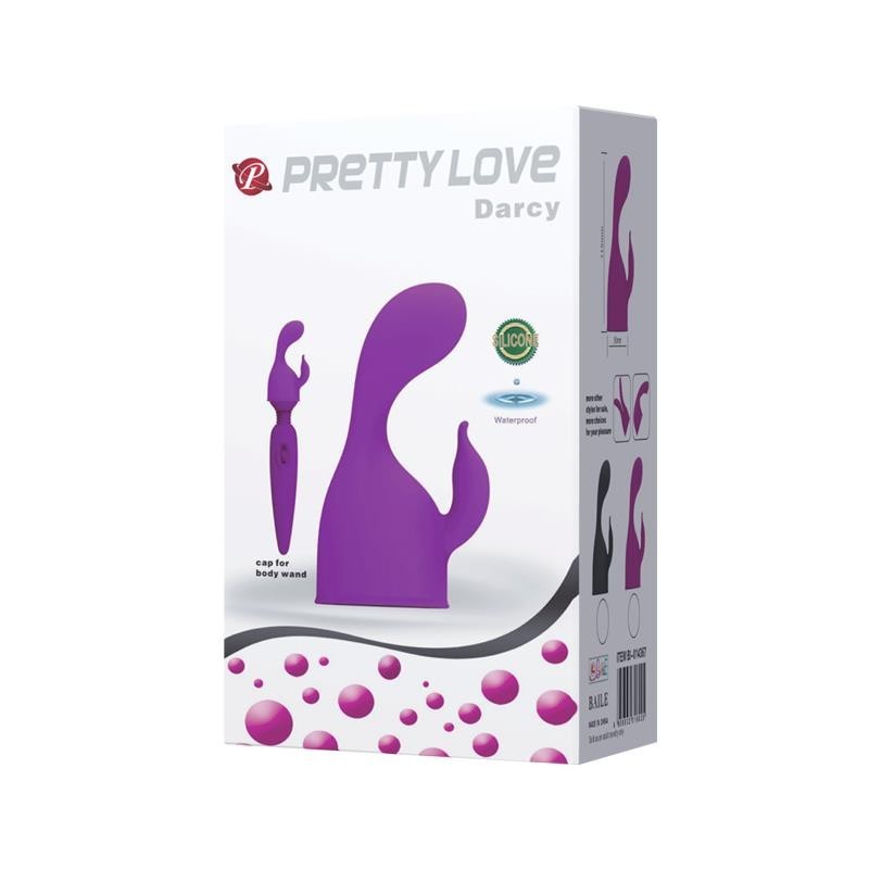 Vibromasseur tetel Pretty Love Darcet pourpre CL75