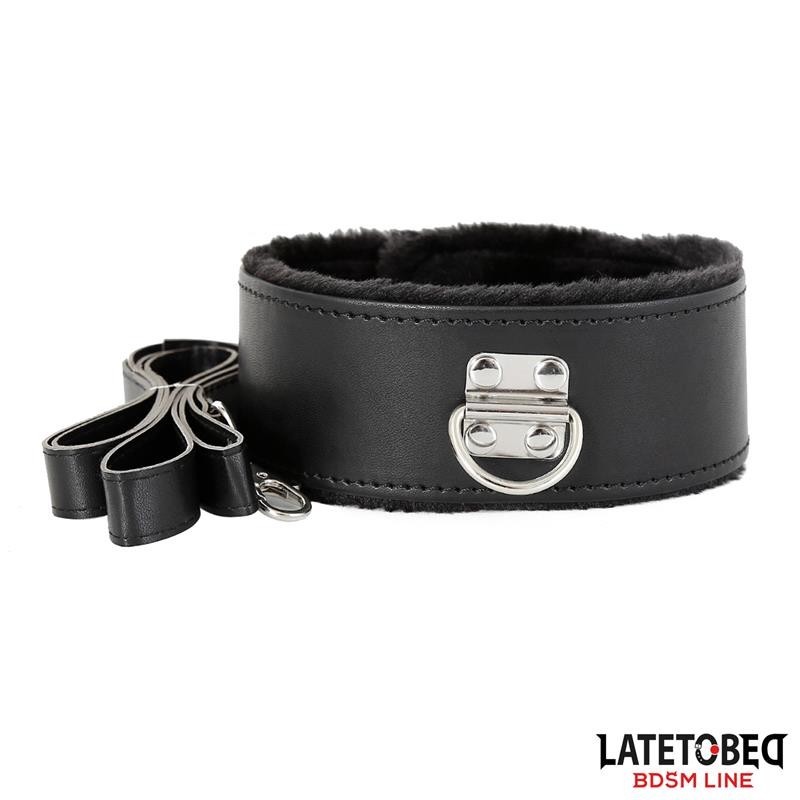 Ensemble de 7 pièces de bondage noir