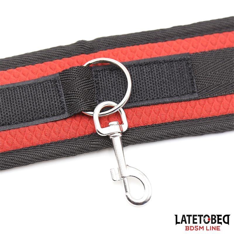 Restrictions de lit avec masque menottes réglables et amovibles