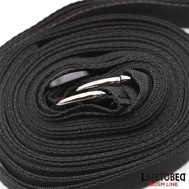 Restrictions de lit avec masque menottes réglables et amovibles