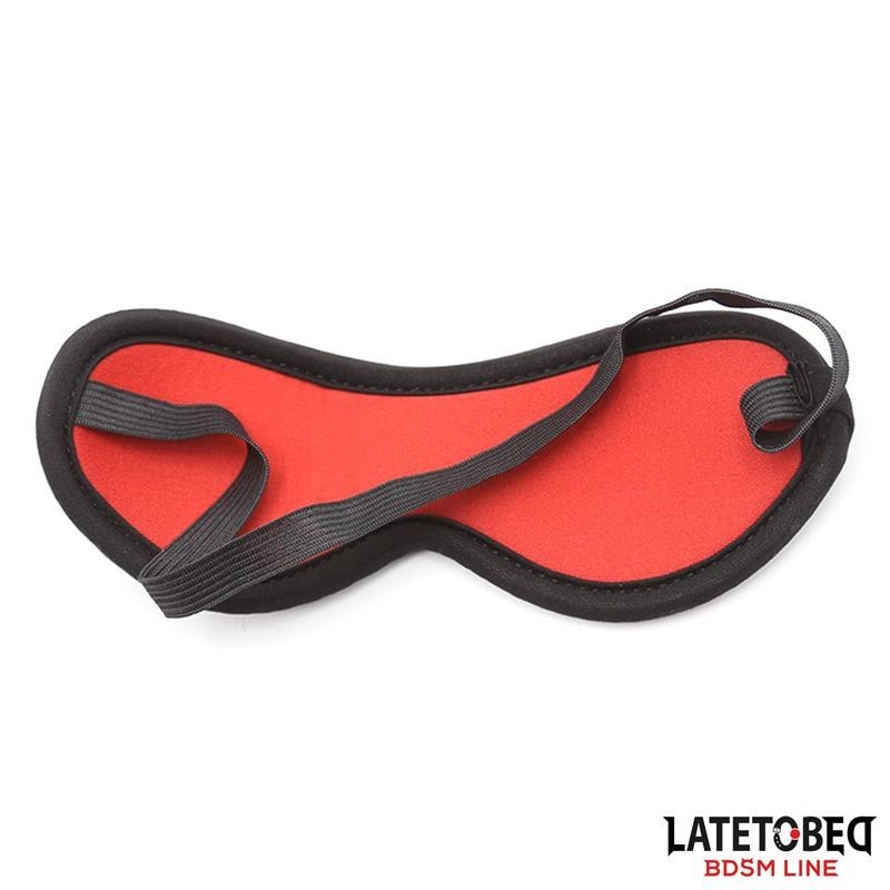 Restrictions de lit avec masque menottes réglables et amovibles