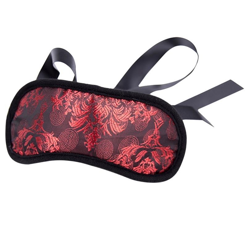 masque Bicouleure Noir et rouge
