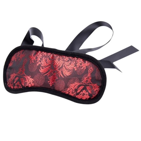 masque Bicouleure Noir et rouge