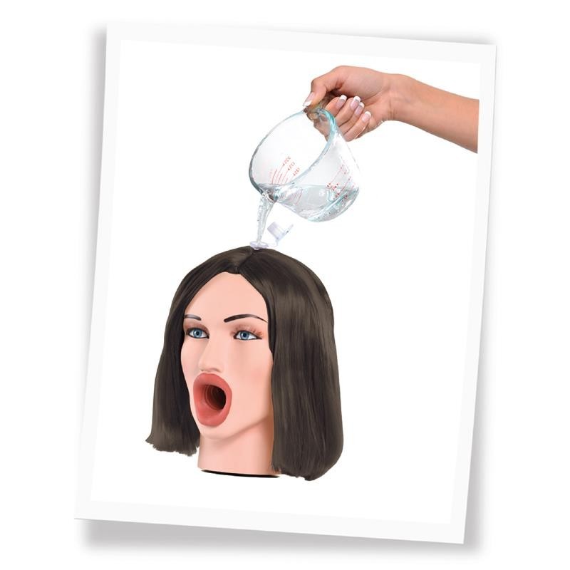 Pipedream Extreme Toyz masturbateur base eau chaude Hot Water Face Fucker ! Morena