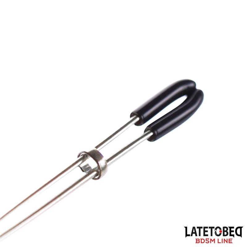 pinces à tétons avec boules en verre