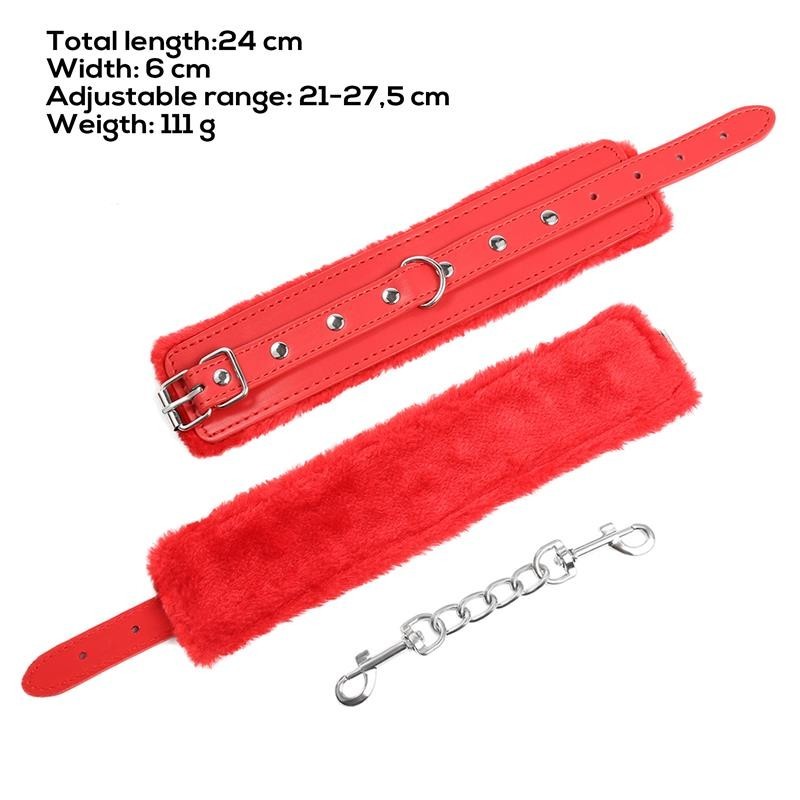 menottes pour poignées avec franges