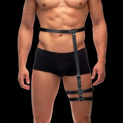 Martin harnais pour jambe et ceinture reglable