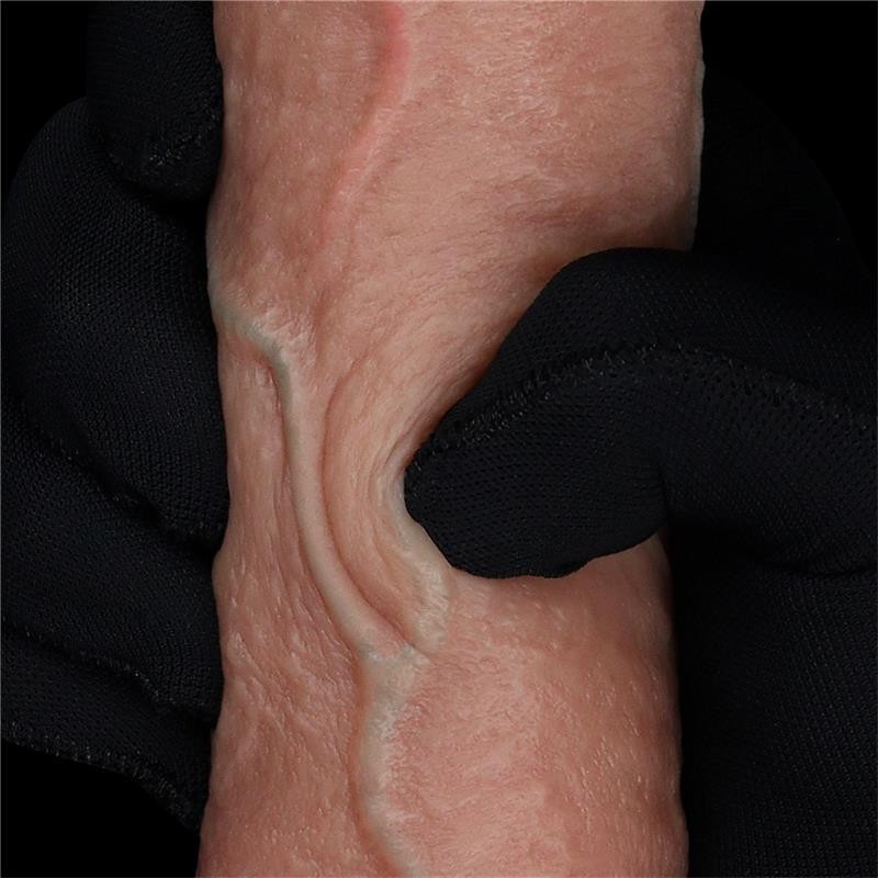 Gode double couche silicone 7,5