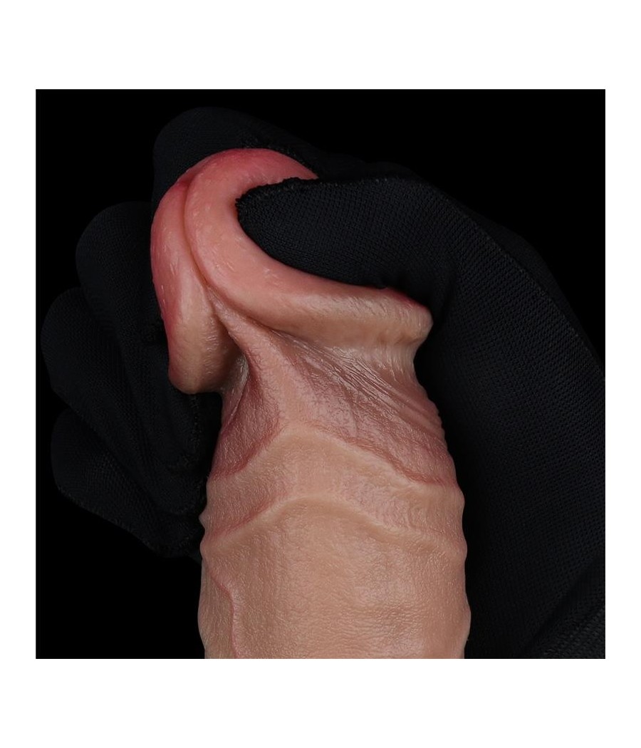 Gode double couche silicone 9