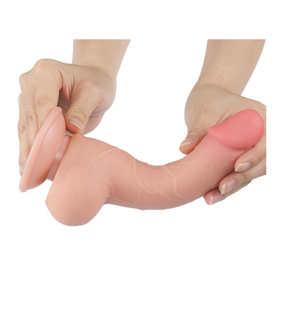 Gode Double Couche peau glissante 7.5