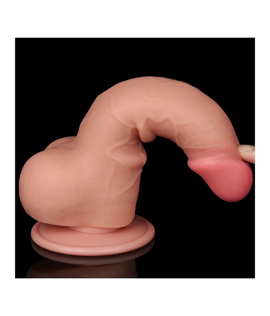 Gode Double Couche peau glissante 7.5