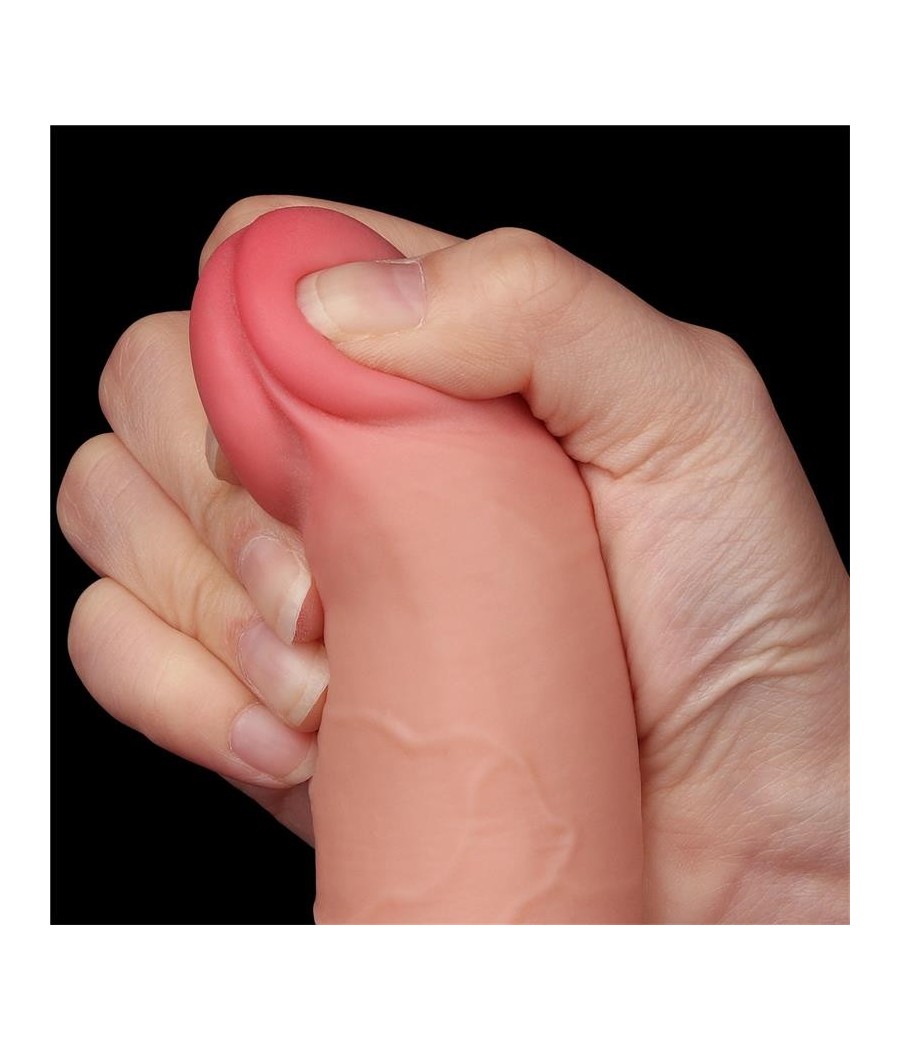 Gode Double Couche peau glissante 7.5