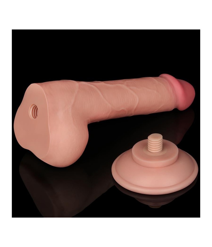 Gode Double Couche peau glissante 7.5