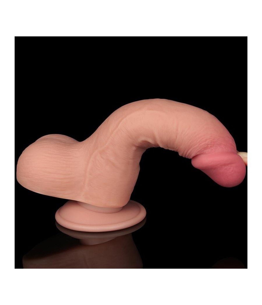 Gode Double Couche peau glissante 7.5