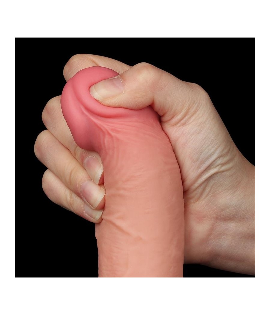 Gode Double Couche peau glissante 7.5