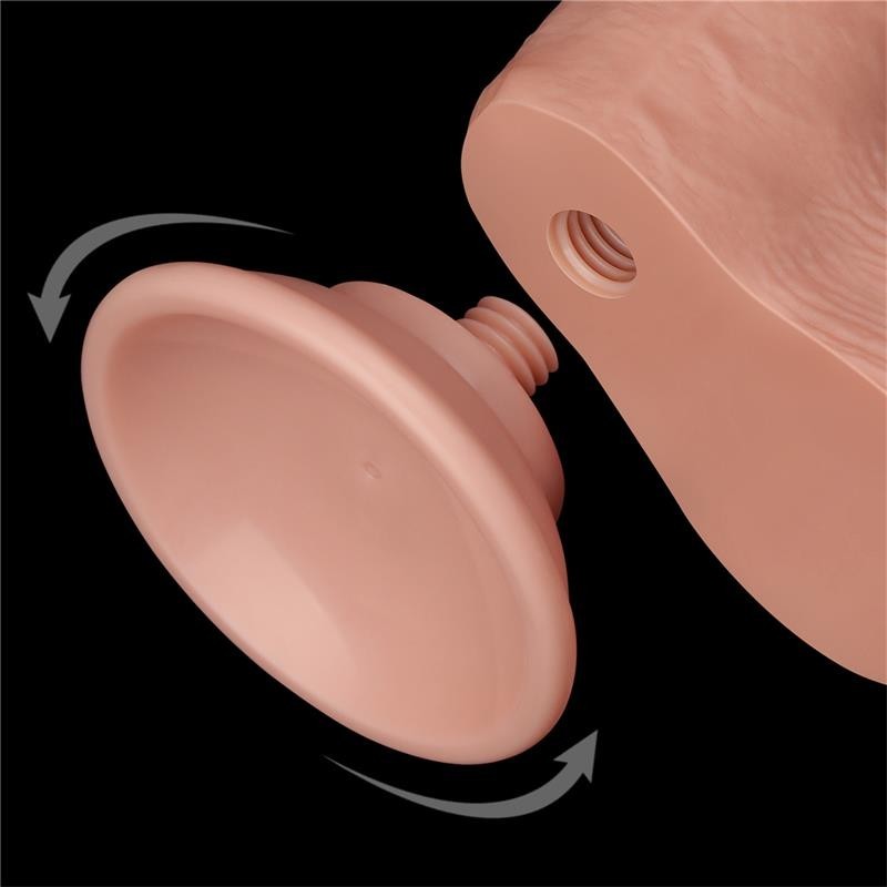 Gode Double Couche peau glissante 7.5