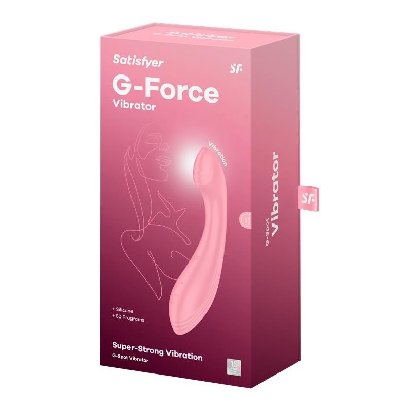 vibromasseur pour le point G - G-Force rose