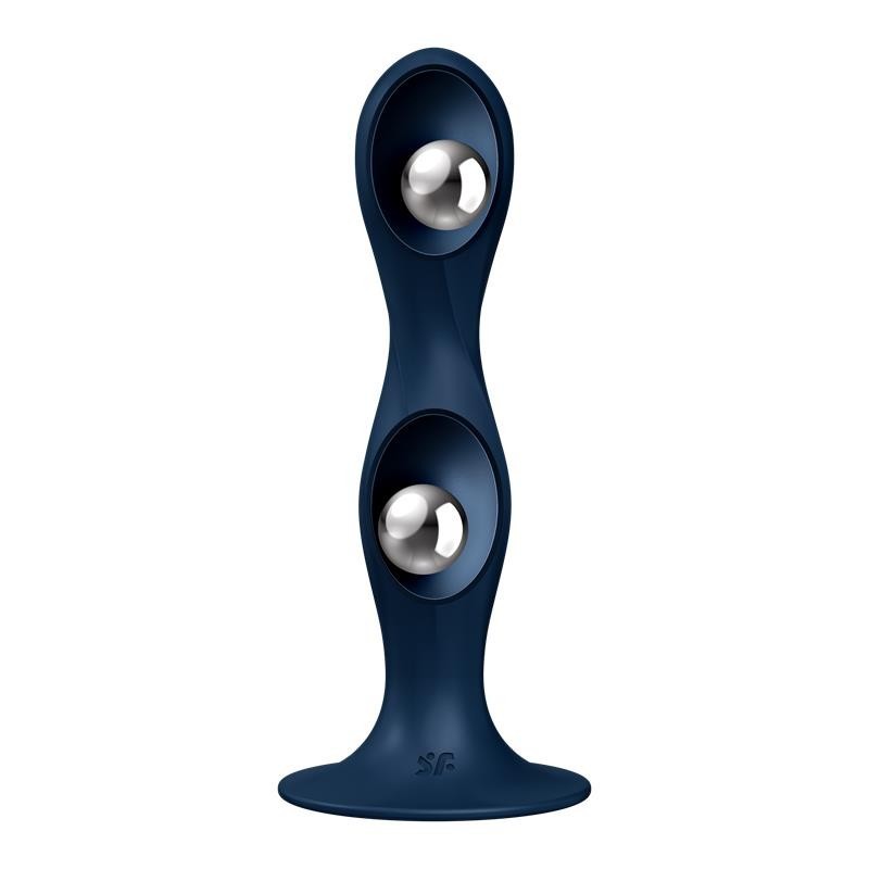 Gode avec boule interne Double Ball-R bleu
