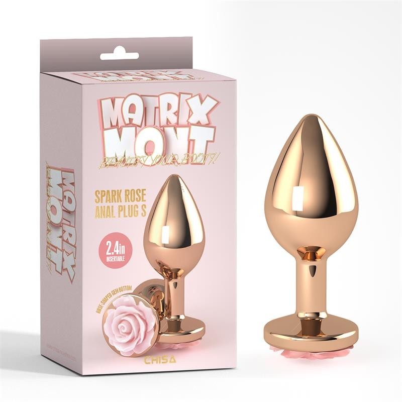 Plug Anal Spark Rose Taille S