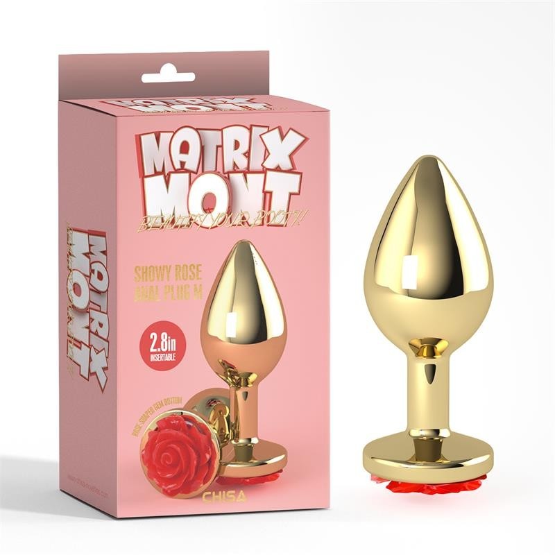 Plug Anal Showet Rose Plug Anal Taille M