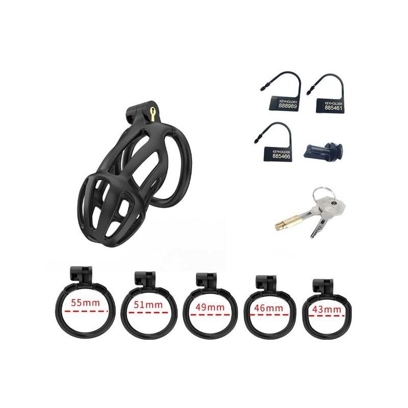 P-Cage PC02 Cage à pénis 3 hauteurs