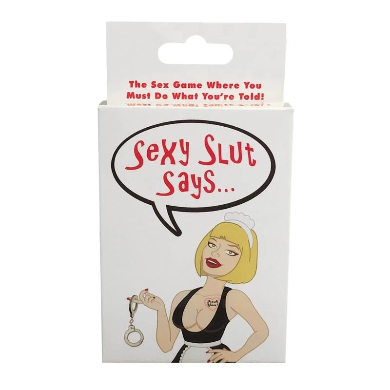 Jeu de Cartas Sexet Slut Says...