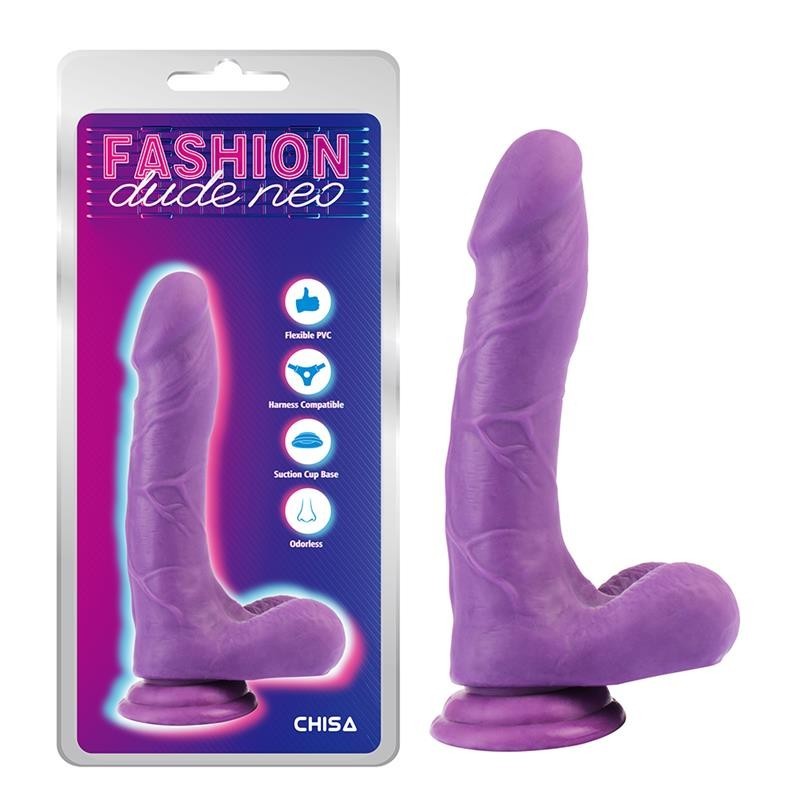 Gode double densité violet 8