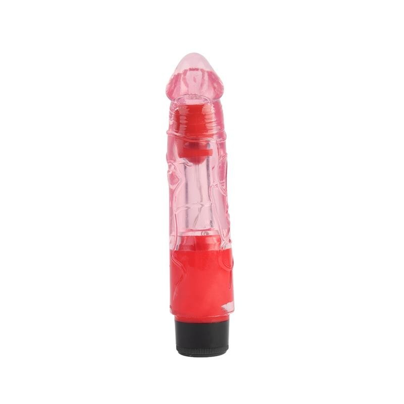 vibromasseur Multi vitesse 8.1 rouge