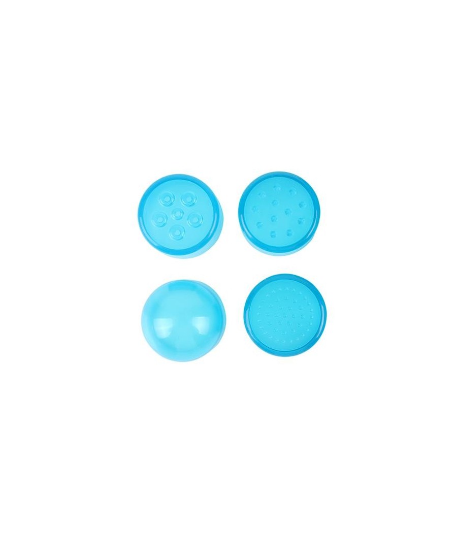 Mini Vibromasseur 3 tetes Bleu